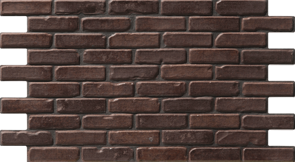 Simple Walls Faux Brick Wall Panels - Dark Red
