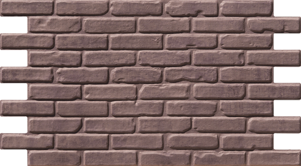 Simple Walls Faux Brick Wall Panels - Light Pink